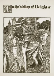 Dans la vallée du délice, illustration de 